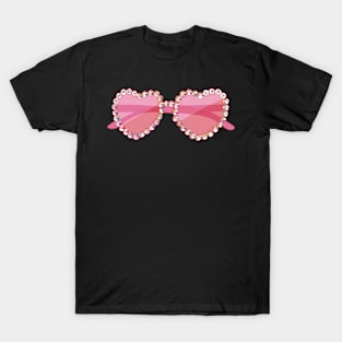 Pink Sunglasses Shady Lady T-Shirt